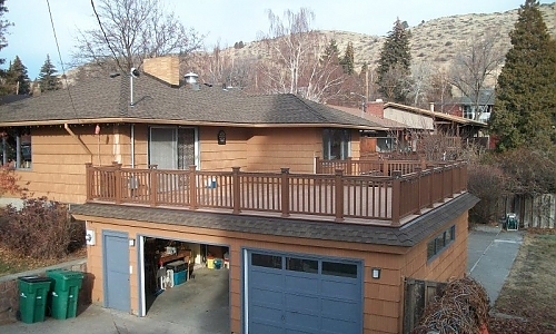  Completed deck and Durolast roof